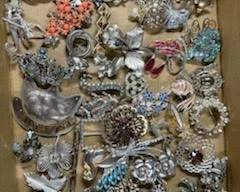 Some of the 1,000's of pieces of Fine Jewelry to Fabulous Vintage Costume, Necklaces to Earrings to Brooches to Tiffany to (Names like Napier's, Monet,Trifari, So Very Much More Jewelry to Follow!