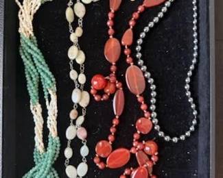 Some of the 1,000's of pieces of Fine Jewelry to Fabulous Vintage Costume, Necklaces to Earrings to Brooches to Tiffany to (Names like Napier's, Monet,Trifari, So Very Much More Jewelry to Follow!
