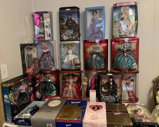 Mattel Barbie collector dolls, vintage