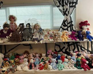 More doll collections beanie babies