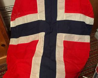 Vintage Norway Flag