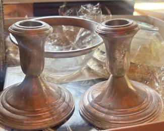 Sterling Candle Sticks