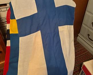 Vintage Finnish Flag