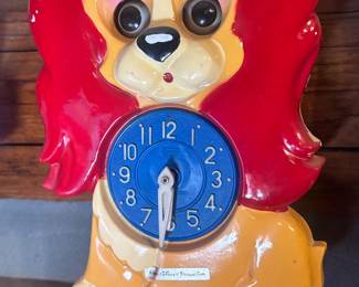 Walt Disney "Lady" Animated Clock