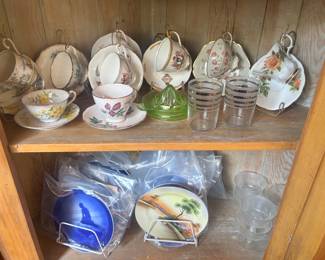 Collectible Teacups and Plates