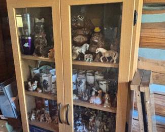 Display Cabinet and Collectibles