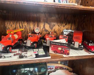 Vintage Tenko Falck Metal Trucks