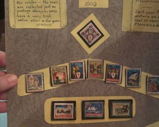 US Xmas Seal Collection