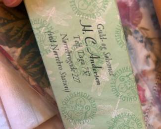 Danish Jewelry Shop Box (Contains Teaspoons)