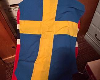 Vintage Swedish Flag