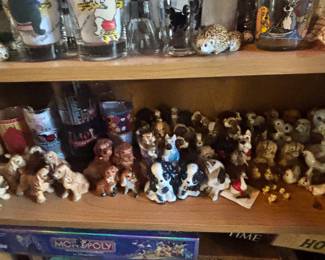 Porcelain Cocker Spaniel Figurines