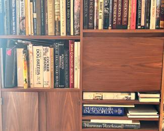 MCD Cabinet and Lots of Books