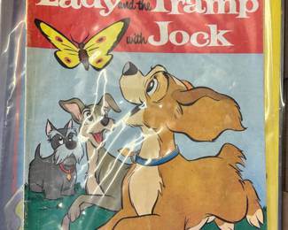 Walt Disney's Lady and the Tramp with Jock Comic Book