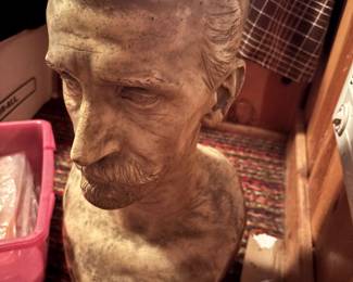 Vintage Paster Bust 