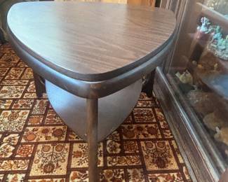 Mid-Century Modern Mersman Triangular Guitar Style Table