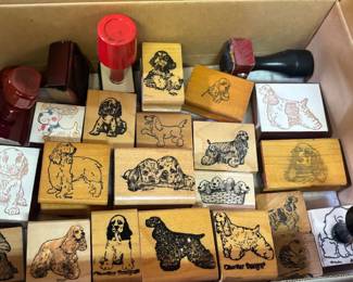 Dog Rubber Stamps