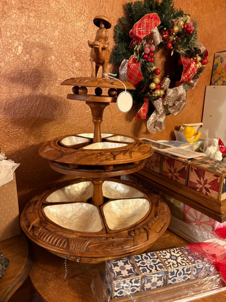 1971 Lazy Susan from the Philippines 