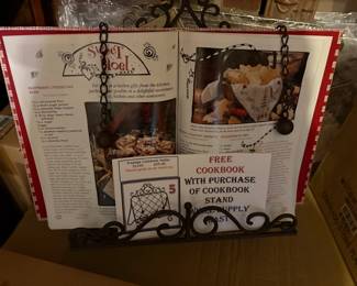 Cookbook Stand with FREE Cookbook 