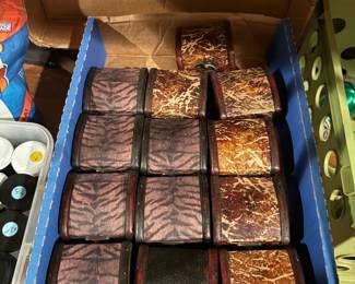 Small wood Boxes 