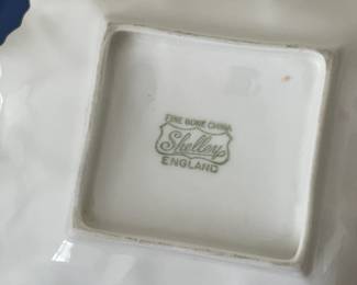 Handled Plate By Shelley (England)