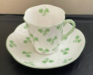 "Shamrock" Teacup By Shelley