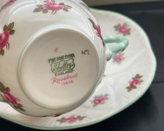 "Rosebud" Teacup By Shelley (England)