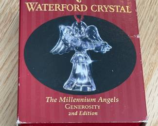 Waterford Crystal Christmas Ornament W/ Box Collection