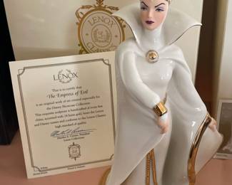 Evil Queen Figurine By Lenox W/ COA & Box