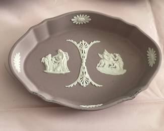 Large Wedgwood Collection (Trays, Teacups, Tea Set W/ Sugar & Creamer, Trinket Boxes, Bowls, Plates, Ashtrays, Candlestick Holders, Etc.)