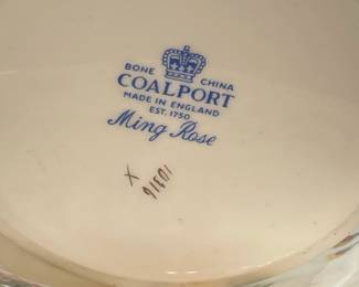 "Ming Rose" Teacup By Coalport (England)
