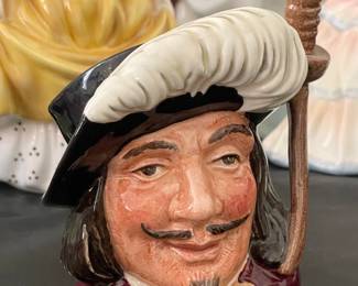 Large Royal Doulton Collection Of Toby Mugs & Figurines