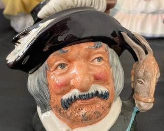 Large Royal Doulton Collection Of Toby Mugs & Figurines