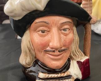 Large Royal Doulton Collection Of Toby Mugs & Figurines