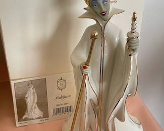 Maleficient Figurine By Lenox W/ COA & Box