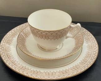 Teacup Set By Staffordshire (England)