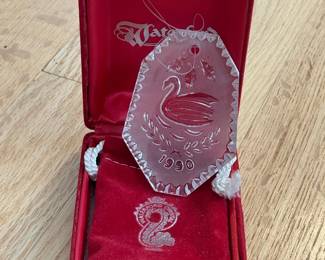 Waterford Crystal Christmas Ornament W/ Box Collection