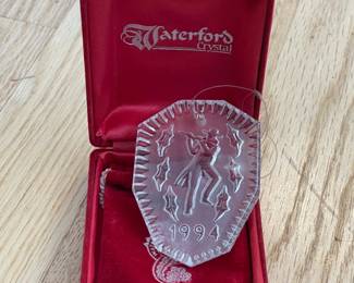 Waterford Crystal Christmas Ornament W/ Box Collection