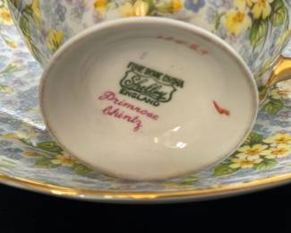 "Primrose Chintz" Teacup By Shelly