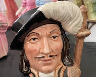 Large Royal Doulton Collection Of Toby Mugs & Figurines