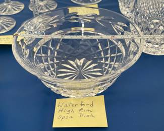 Waterford Crystal High Rim Open Bowl