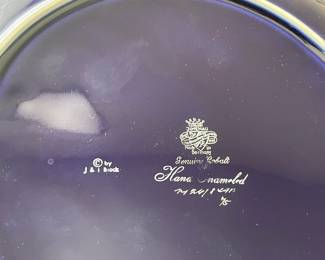 Vintage Decorative Plate By JL Menau (Germany)