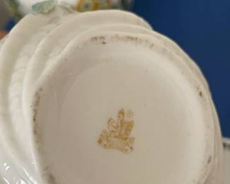 Belleek Ruffled Edge Vase