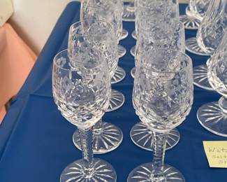 Set Of 12 Crystal Glasses