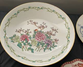 Vintage Japanase Porcelain Ware Hand Decorated Bowl (Hong Kong)