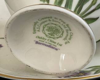 "Bermudiana" Teacup By Oakley China
