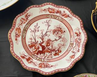 Vintage "Indian Tree Coral" Decorative Plate By Coalport (England)