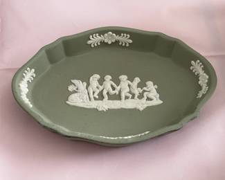 Large Wedgwood Collection (Trays, Teacups, Tea Set W/ Sugar & Creamer, Trinket Boxes, Bowls, Plates, Ashtrays, Candlestick Holders, Etc.)