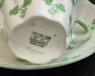 "Shamrock" Teacup By Shelley