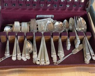 "Eternally Yours" Flatware Set By Rogers