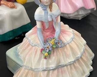 Large Royal Doulton Collection Of Toby Mugs & Figurines